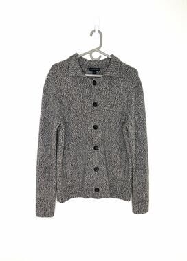 Banana Republic Cardigan 100% Extra Fine Merino Wool Mens XL Academia Old Money
